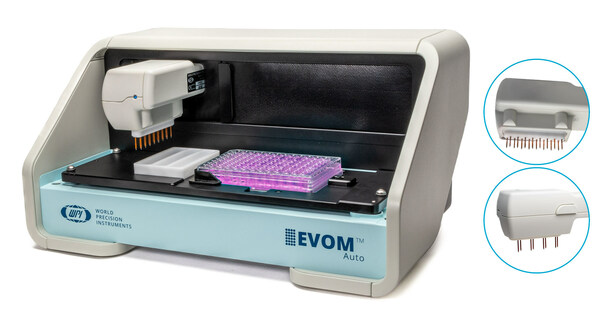 World Precision Instruments Expands EVOM™ Auto with Both 24 and 96 Multiwell Plate Capability, Combining Transepithelial Electrical Resistance (TEER) Measurements with a High Throughput Format for Drug Discovery