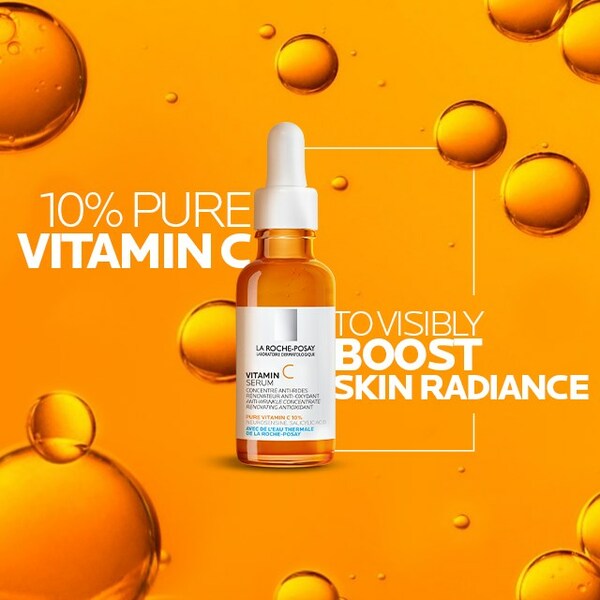 LA ROCHE-POSAY CELEBRATES NATIONAL VITAMIN C DAY ON APRIL 4TH