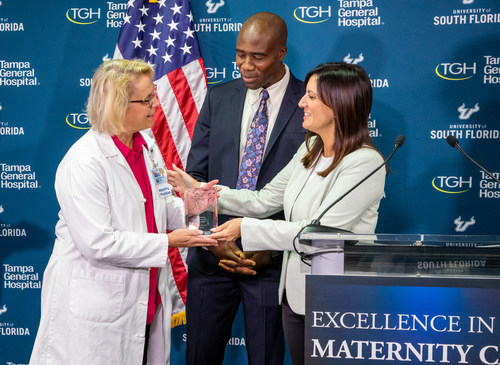 Tampa General Hospital Is Recognized for Reducing Unnecessary Cesarean Section Deliveries in First-Time Mothers