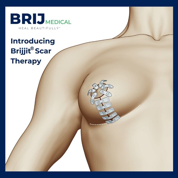 Introducing Brijjit® Scar Therapy from BRIJ Medical - Help Prevent Bad Scars Before They Form with Brijjit