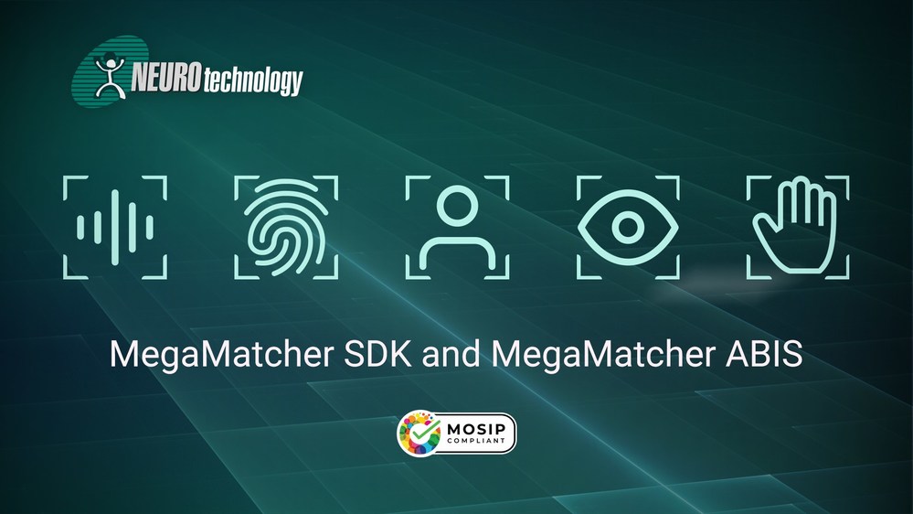 Neurotechnology Announces MOSIP Integration and Support in MegaMatcher SDK and ABIS