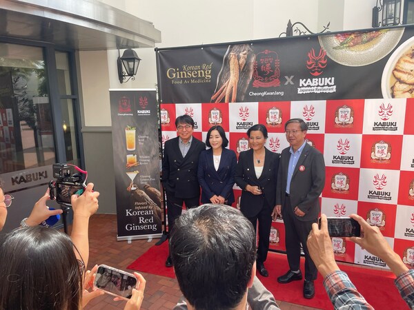 Korea Ginseng Corp. and Kabuki Host Grand Launch of Korean Red Ginseng Cuisine: Elevating the 'Food as Medicine' Trend to the Next Level