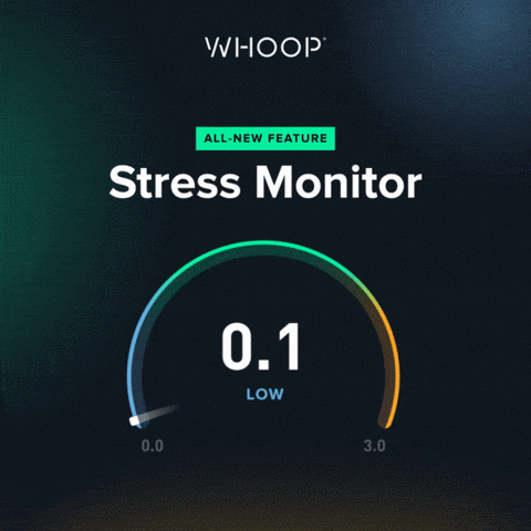 WHOOP Launches New Stress Monitor Feature: First Wearable to Measure Daily Stress Levels and Implement Stress Reduction Interventions in Real-Time