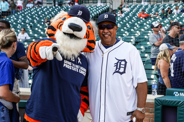 Karmanos, McLaren, Detroit Tigers Strike Out Prostate Cancer