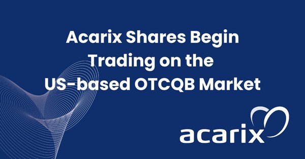 Acarix Shares Begin Trading on the US-based OTCQB Market