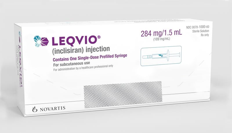 With phase 3 win, Novartis pads case for broader use of heart med Leqvio