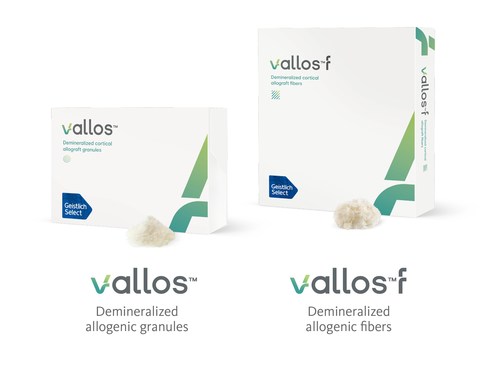 Geistlich unveils vallos™ - a new demineralized allograft that sets the pace for regeneration