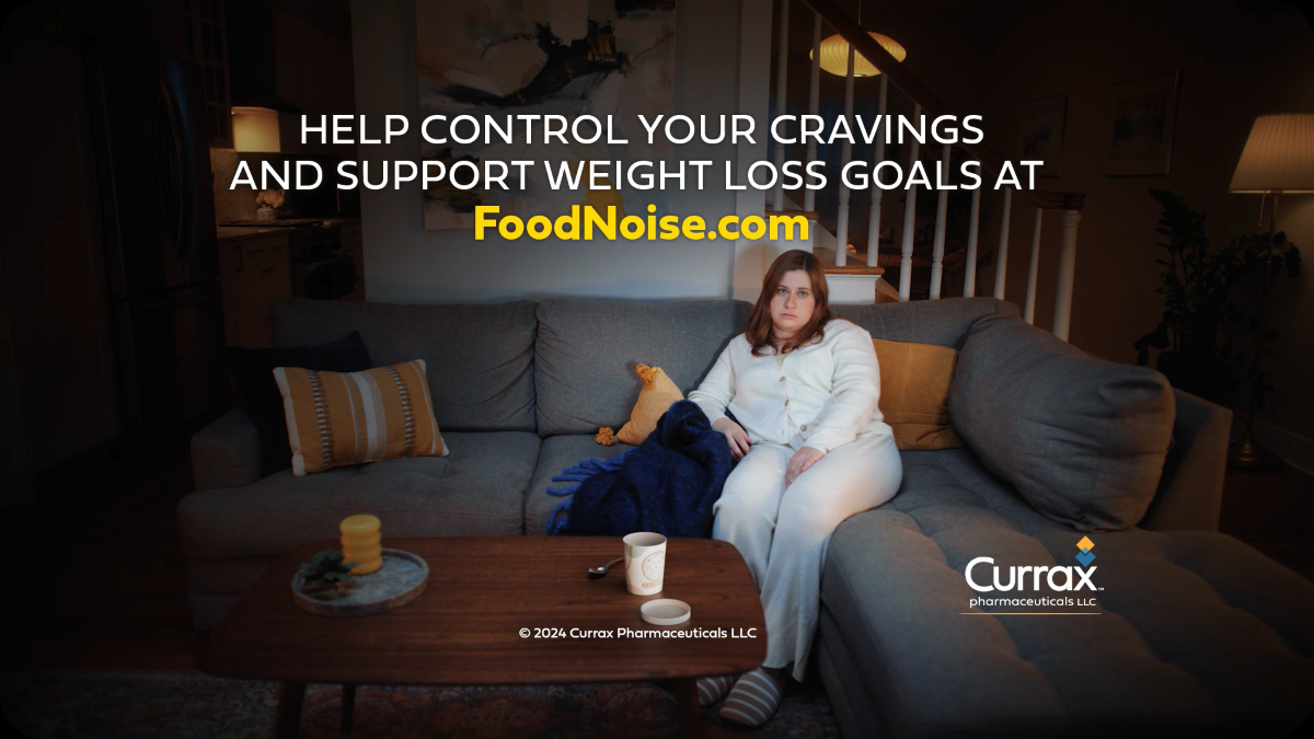 Currax, maker of weight loss drug Contrave, constructs campaign to educate on 'food noise'