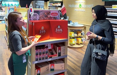 Korean Red Ginseng, CheongKwanJang Makes Way to Qatar, Attracting World's Attention