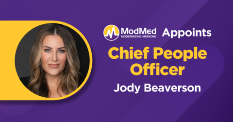 ModMed Appoints Chief People Officer, Jody Beaverson