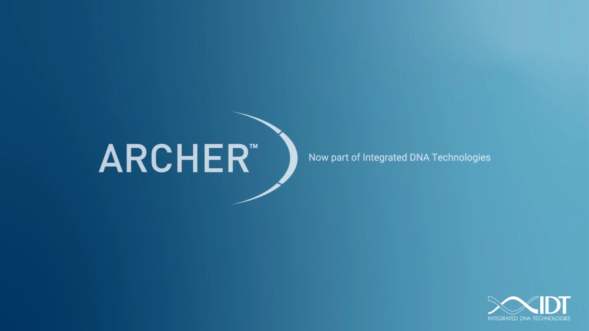 Integrated DNA Technologies Acquires ArcherDX Next Generation Sequencing Research Assays from Invitae Corporation