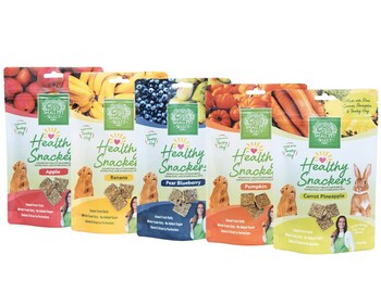 Small Pet Select Offers Handmade Rabbit Treats Made With Hay and Fruit To Keep Your Pet's Digestive System Happy