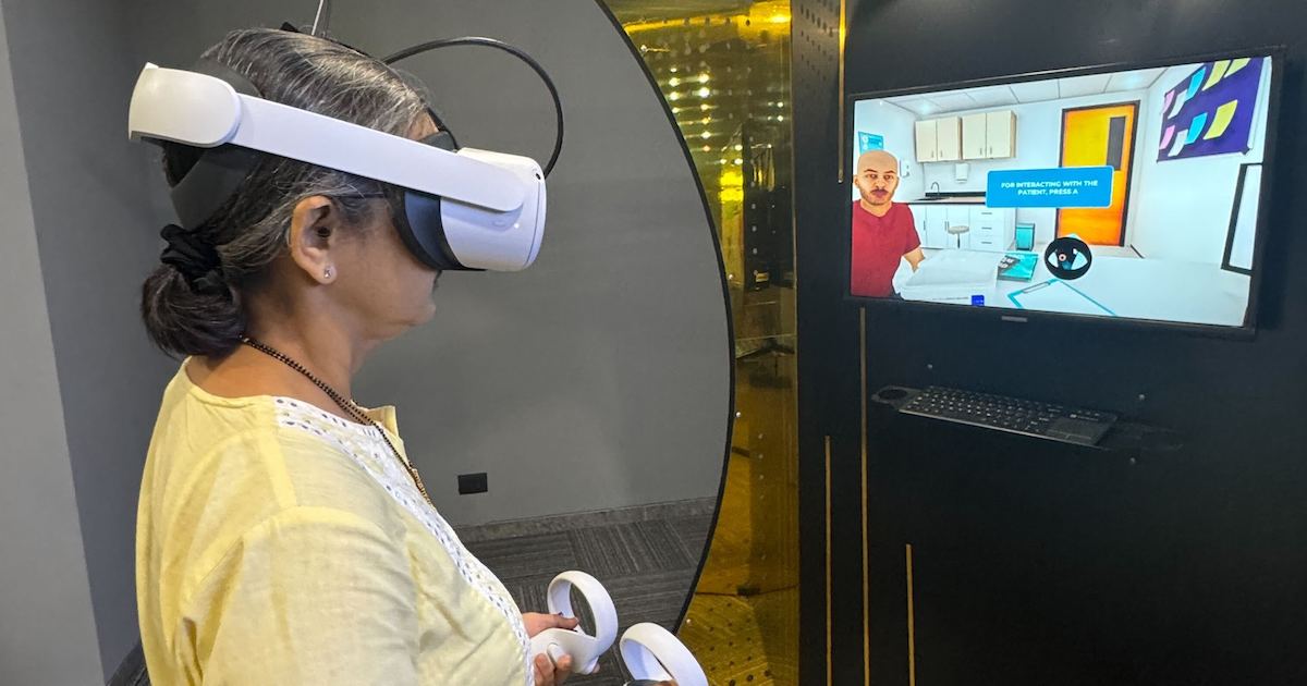 India's first VR nurse training lab opens
