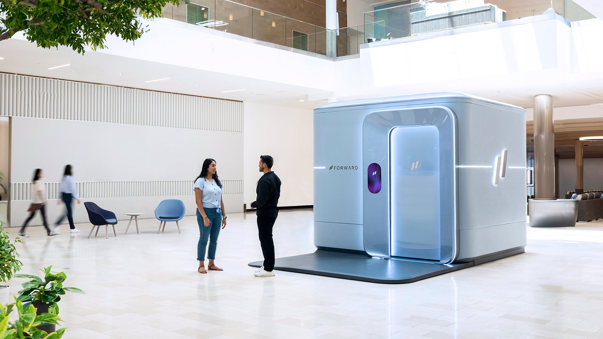 Primary care player Forward unveils AI-based, self-serve CarePods backed by $100M series E round