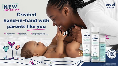 Announcing Vivvi & Bloom™: Simple, Proven and Positive Skin & Hair Care Products Developed for Little Ones