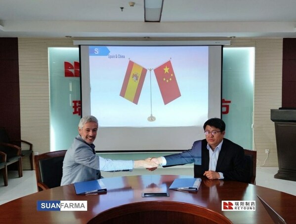 SUANFARMA announces a collaboration with Reyoung Pharmaceutical to expand the existing portfolio of anti-infective and antibacterial products