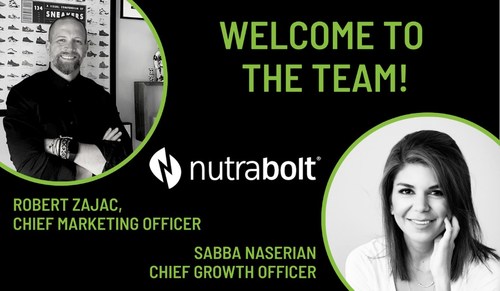 Nutrabolt Welcomes Two Key Leaders Focused on Growth, Expansion, and Consumer-Centric Strategy