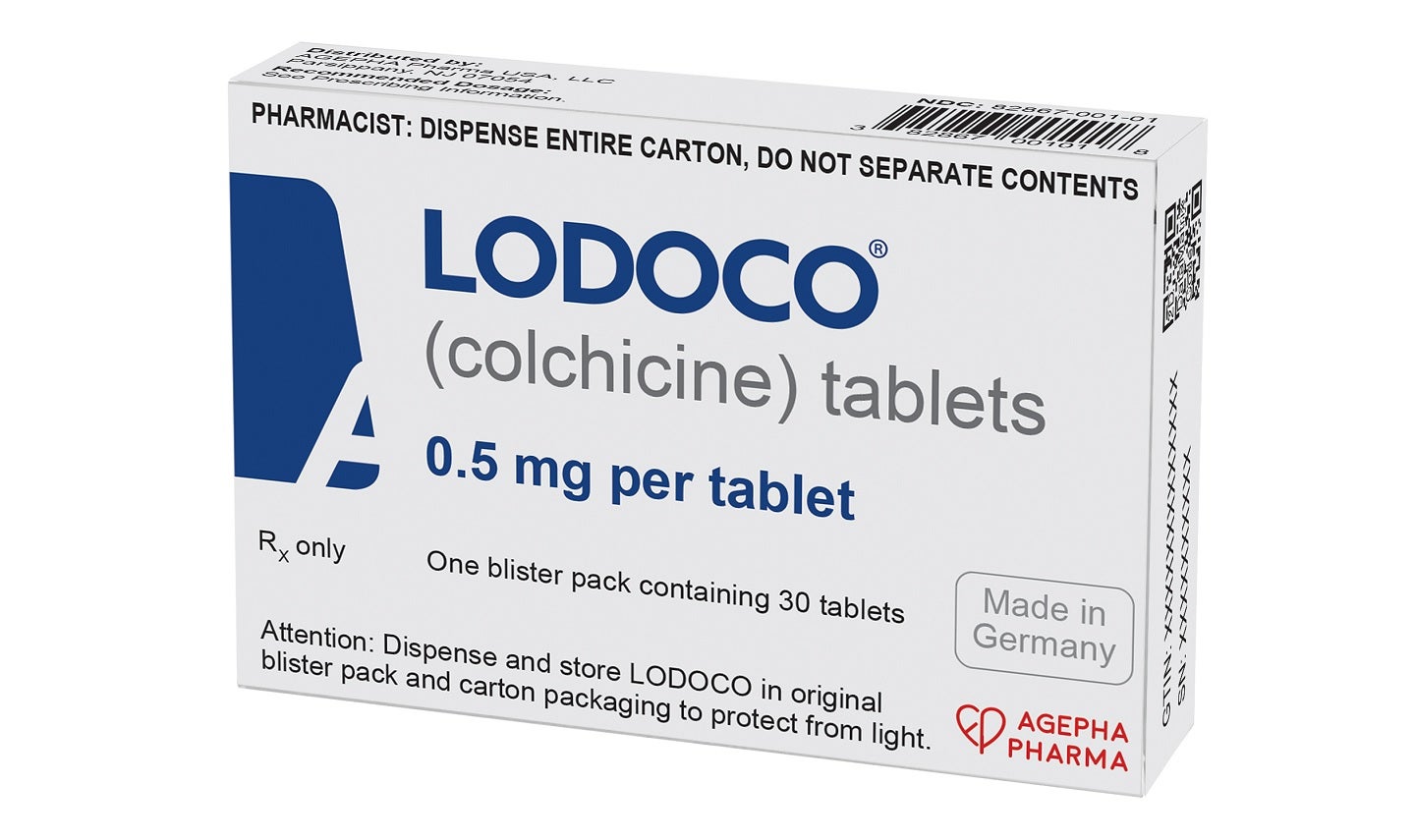 AGEPHA Pharma’s LODOCO gets US FDA approval for cardiovascular disease