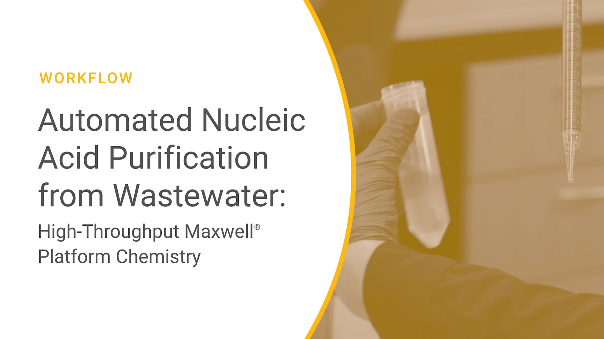 Wastewater Testing Labs Can Automate Sample Processing for High Throughput With All-In-One Kit